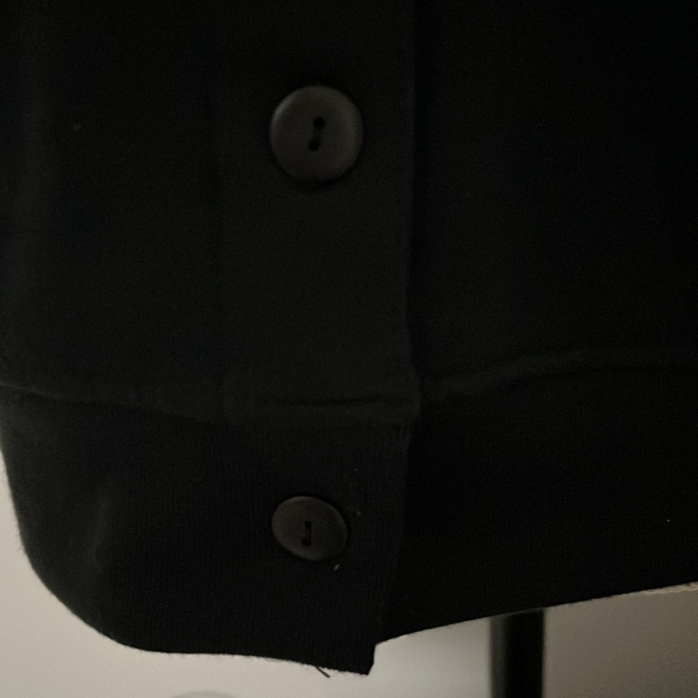 Shenanigans Black Button Down With Sequin & Embro… - image 8